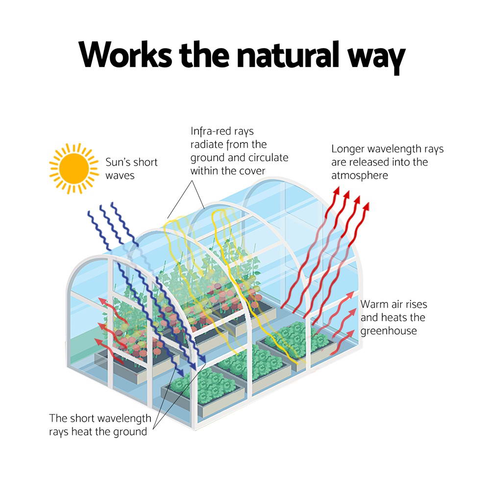 Mini Greenhouse — 1.8 × 0.9m